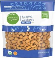 Sea salt roasted cashews