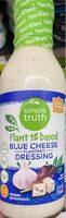 Plant-based blue cheese flavored dressing