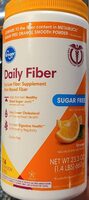 Daily Fiber Psyllium Fiber Supplement Plant Based Fiber