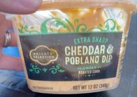 Extra sharp cheddar & poblano dip