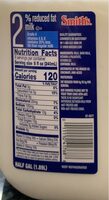 2% reduced fat milk