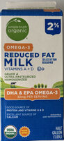 Omega-3 Reduced Fat Milk