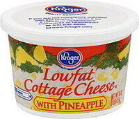Lowfat Cottage Cheese, Pineapple