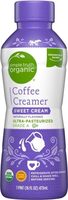 Sweet cream coffee creamer