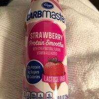 Strawberry protein smoothie