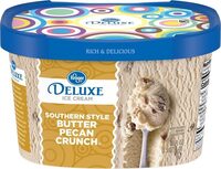 Deluxe southern crunch butter pecan ice cream