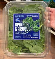 Spinach and arugala