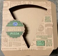 Italian style supreme pizza