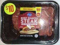 Beef Shaved Steak