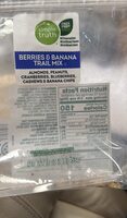Berries and banana trail mix