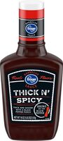 Thick & spicy barbecue sauce