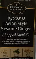 Makoto Asian Style Sesame Ginger chopped salad kit