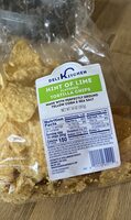 Hint of lime flavored tortilla chips