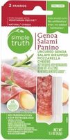 Genoa salami panino