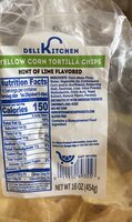 Yelllow corn tortilla chips