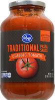 Traditional pasta sauce