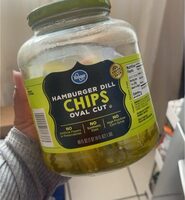 Oval Cut Hamburger Dill Chips