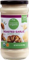 Roasted garlic alfredo sauce