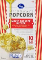 Microwave popcorn movie theater butter