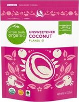 Unsweetened coconut flakes