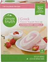 Greek Frozen Yogurt Bars