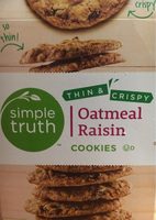 Oatmeal raisin cookies