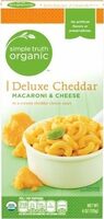 Deluxe cheddar macaroni & cheese