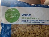 Wide egg noodles