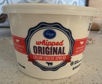 Whipped cream cheese spread