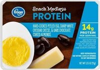Hard-Cooked Peeled Egg, Sharp White Cheddar Cheese