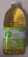 White grape 100% juice, white grape