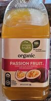 Tropical passion fruit juice blend