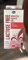 Lactose free vitamin D milk
