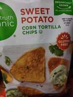 Organic SWEET POTATO CORN TORTILLA CHIPS