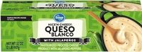 Nice'n cheesy queso blanco with jalapenos