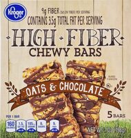 High Fiber Chewy Bars