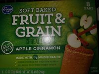 Fruit & grain cereal bars