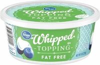Fat free whipped topping