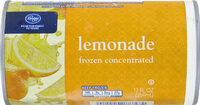 Frozen lemonade concentrate