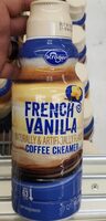 French vanilla coffee creamer