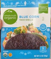 Blue corn taco shells