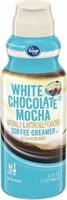 White chocolate mocha coffee creamer