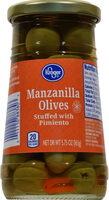 Manzanilla Olives Stuffed With Pimiento