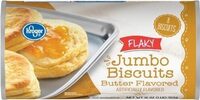 Flaky butter flavored jumbo biscuits count