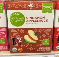 Simple truth organic apple sauce