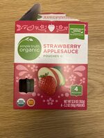 Strawberry applesauce