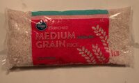 Enriched medium grain rice