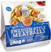 Swedish style meatballs