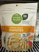Freeze dried mangoes
