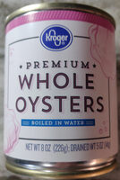 Premium Whole Oysters